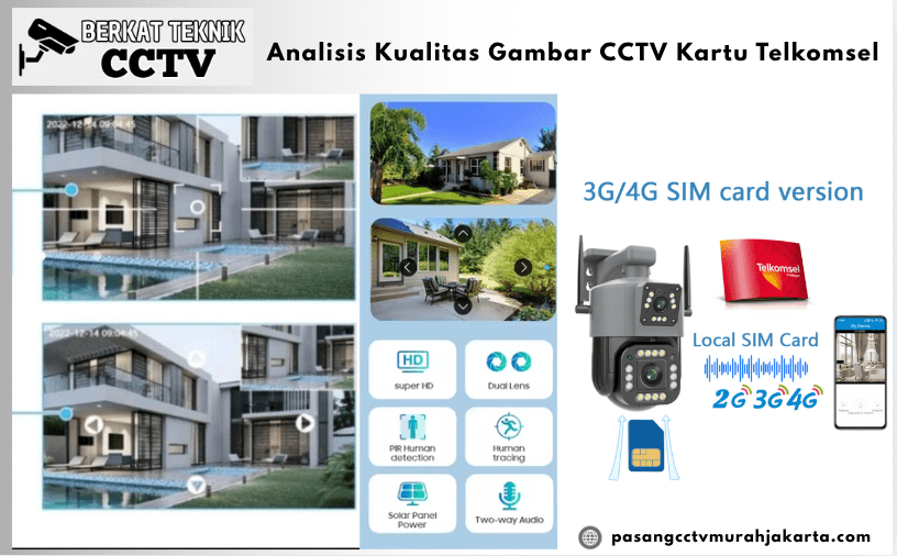 Analisis Kualitas Gambar CCTV Kartu Telkomsel