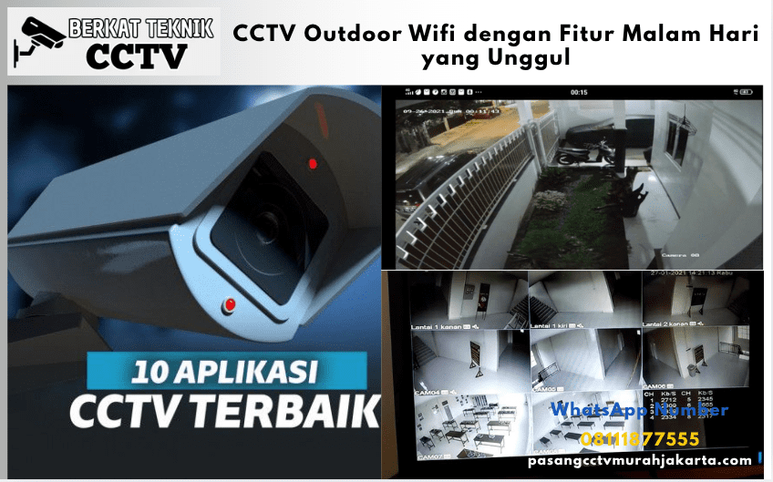 CCTV Outdoor Wifi dengan Fitur Malam Hari yang Unggul