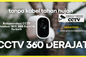Rekomendasi CCTV Outdoor Wifi 360 Derajat Terbaik