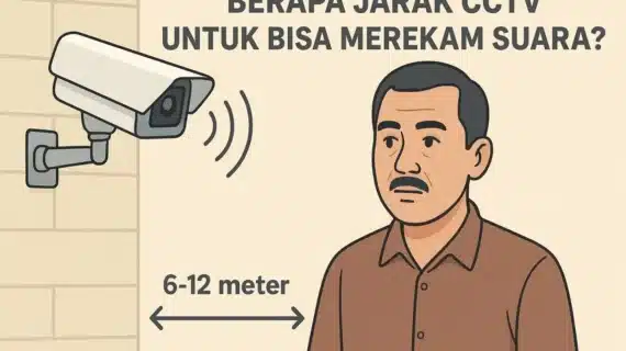 Berapa Jarak CCTV bisa Merekam Suara? Simak Penjelasannya