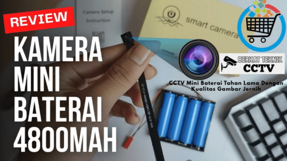 CCTV Mini Baterai Tahan Lama Dengan Kualitas Gambar Jernih