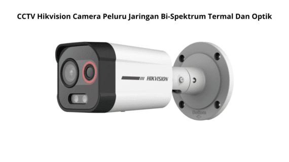 CCTV Hikvision Camera Peluru Jaringan Bi-Spektrum Termal Dan Optik