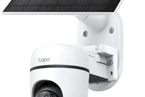 Kit Kamera Keamanan Pan Tilt Bertenaga Surya